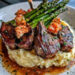 Boulettes de Poulet Ricotta au Citron avec Orzo